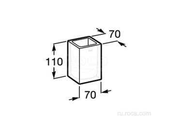 Стакан Roca Ice 816860013
