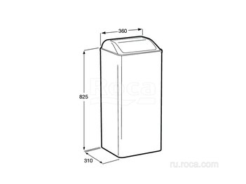 Ведро Roca Public 817412001