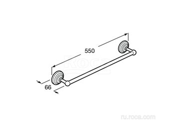 Полотенцедержатель Roca кольцо Carmen 817003001