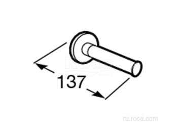 Держатель Roca для туалетной бумаги Hotels 816383001