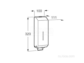Диспенсер Roca Public 817402002