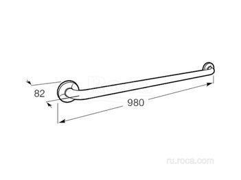 Поручень Roca Access Comfort 816930001