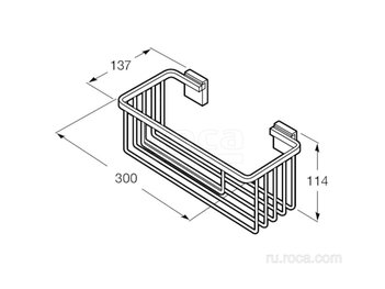 Контейнер Roca Rubik 816853001