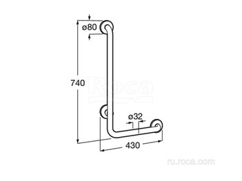 Поручень Roca Access Comfort 816906009