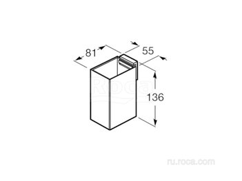 Стакан Roca Rubik 816843001