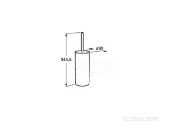 Ёршик Roca с подставкой Victoria 816668001