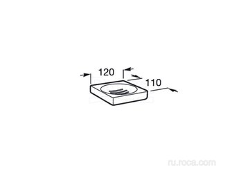 Мыльница Roca Tempo 817023001