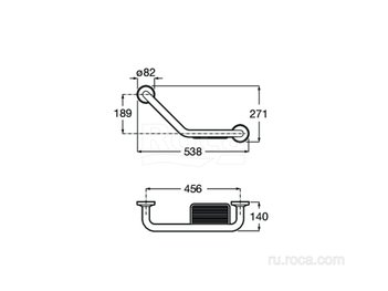 Поручень Roca Access Comfort 816936001