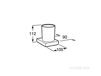 Стакан Roca Tempo 817021001