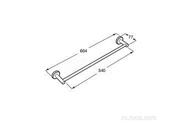 Полотенцедержатель Roca Superinox 817308002