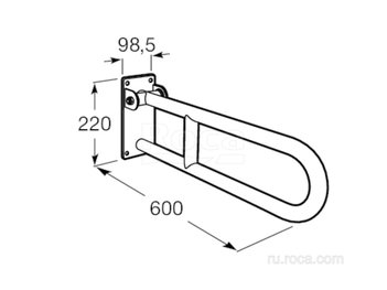 Поручень Roca Access Comfort 816908009