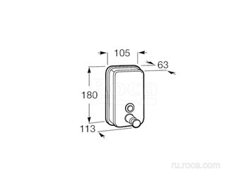 Диспенсер Roca Public 817404002