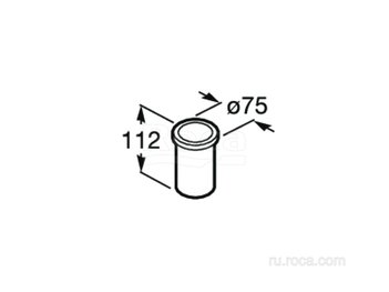 Стакан Roca Nuova 816531001