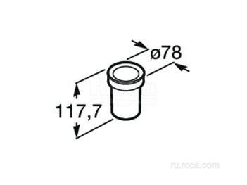 Стакан Roca Twin 816706001