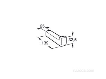 Держатель Roca для туалетной бумаги Tempo 817035001