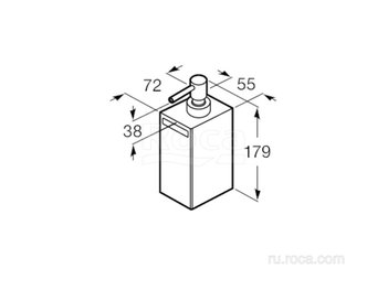 Диспенсер Roca Rubik 816841001