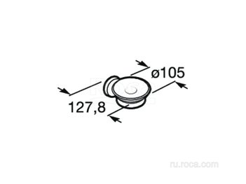 Мыльница Roca Twin 816701001