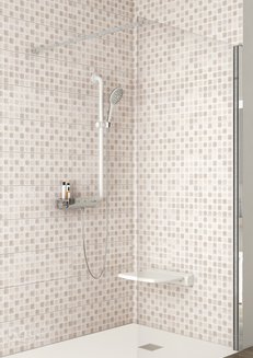 Поручень Roca вертикальный с держателем для душа Access Pro 816956009