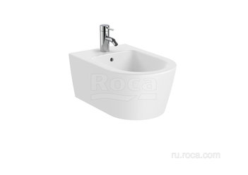 Биде Roca Inspira round подвесное, белый матовый 357525620