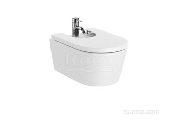 Биде Roca Inspira round подвесное, белый матовый 357525620