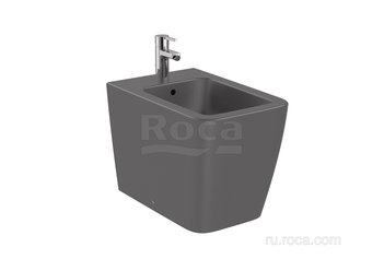 Биде Roca Inspira square напольное, BTW, оникс 357537640