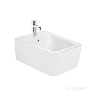 Биде Roca Inspira square подвесное, белый 357535000