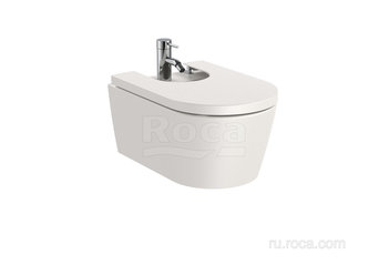 Биде Roca Inspira round подвесное, бежевый 357525650