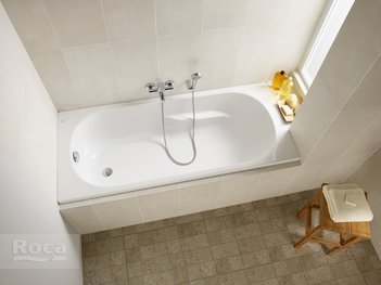 Акриловая ванна Roca Genova-N 150x75 прямоугольная белая ZRU9302894