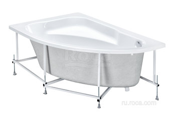 Акриловая ванна Roca Welna 160x100 асимметричная левая белая 248642000