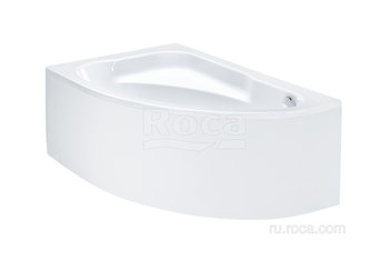 Акриловая ванна Roca Welna 160x100 асимметричная левая белая 248642000