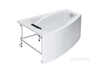 Акриловая ванна Roca Hall Angular 150х100 асимметричная левая белая ZRU9302864