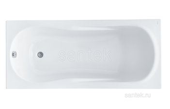 Акриловая ванна Santek Каледония 150х75 прямоугольная белая 1WH302383