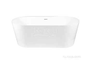 Ванна из материала Stonex® Roca Raina 159х79 овальная белая 248466000