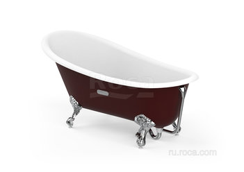 Ванна Roca Carmen бургундия, anti-slip 160х80 234250003