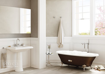 Ванна Roca Newcast медь, anti-slip 170x85 233650008