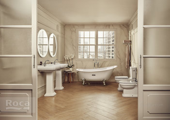 Ванна Roca Carmen серая, anti-slip 160х80 234250000