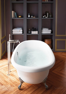 Ванна Roca Newcast белая, anti-slip 170x85 233650007