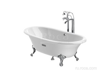 Ванна Roca Newcast белая, anti-slip 170x85 233650007