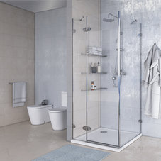 Душевое ограждение AQUATON Lax SQR R квадратное 90х90х200 1AX018SSXX000