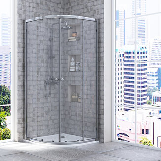 Душевое ограждение AQUATON Ritsa в четверть круга 100х100х200 1AX007SSXX000