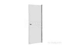 Душевое ограждение Roca Roca Capital Дверь распашная 900X1950, прозрачное стекло, хром M4709012M