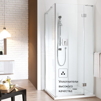 Душевое ограждение Roca Metropolis Боковая часть 700X1950 мм, прозрачное стекло, профиль хром MP3507012M