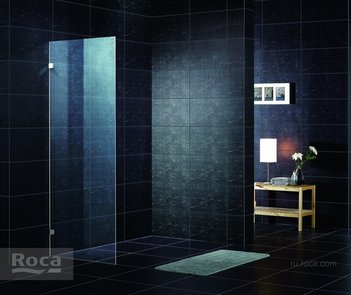 Душевое ограждение Roca Area Боковая часть 900X2000 мм левая/правая, прозрачное стекло, профиль хром MP0609012M