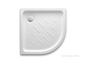 Душевой поддон Roca Easy 750х750 белый, с сифоном 276083000
