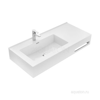 Раковина AQUATON Квадро Про 100 левая 1A733331QA01L