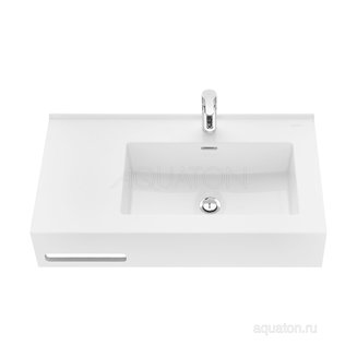 Раковина AQUATON Квадро Про 80 правая 1A734331QA01R