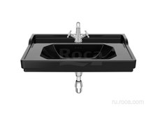Раковина Roca Carmen подвесная 80х50, 1 отверстие для смесителя, черный 3270A0560