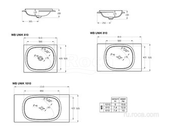 Раковина Roca Beyond 81х50,5 белый 3270BB000