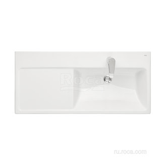 Раковина Roca The Gap Plus высокий бортик, 1 отверстие 100х46 правая 3270ME004
