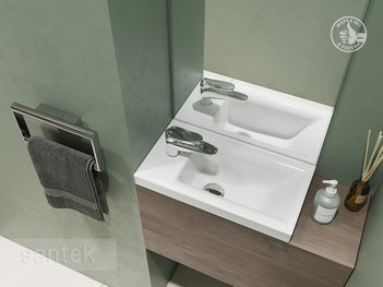 Раковина Santek Миранда 40 отверстие под смеситель 1WH302500